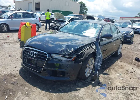 2014 Audi A6 2.0T Premium из США, поврежденный, VIN WAUGFAFC5EN091925